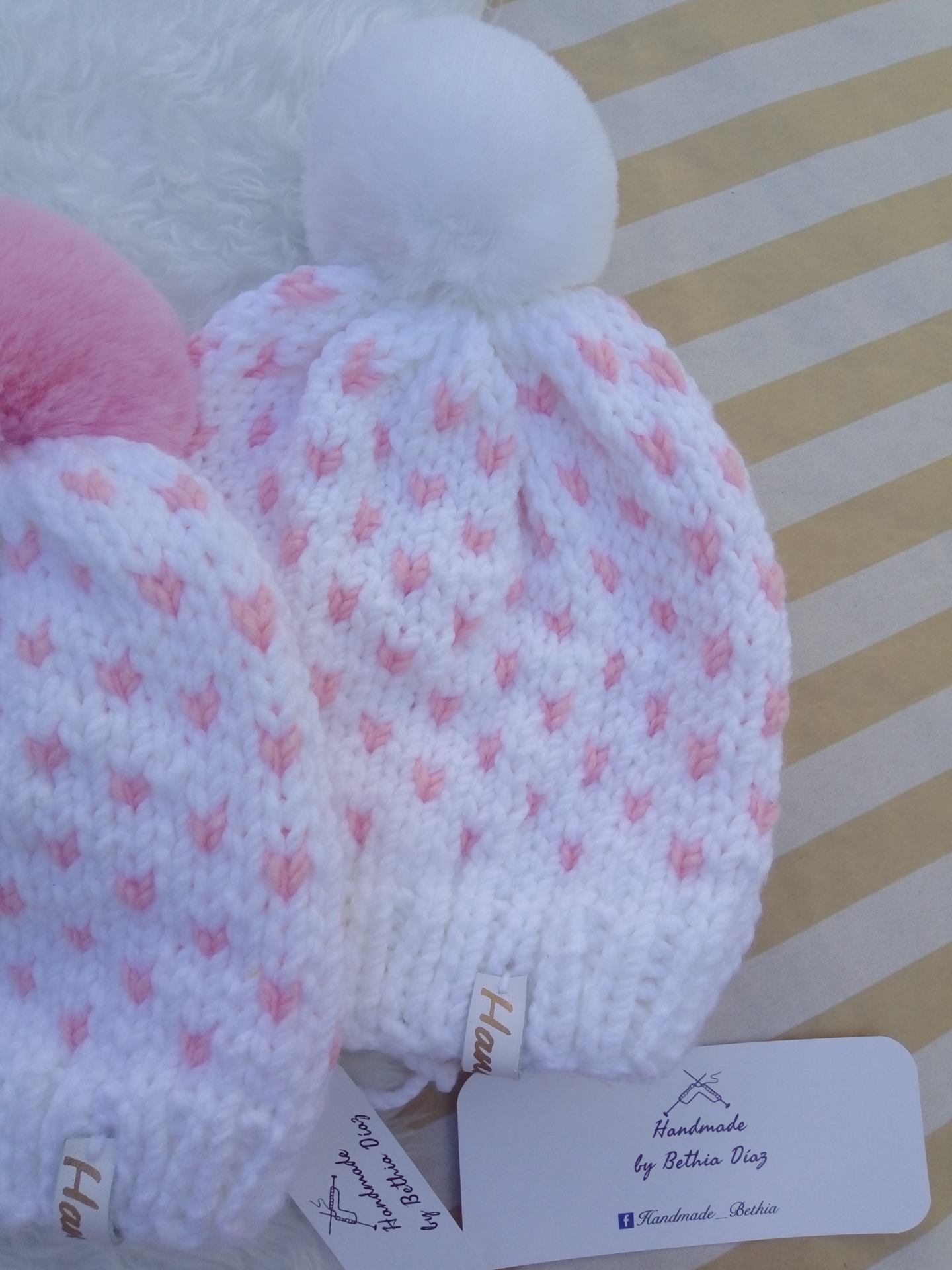 Gorro mini corazón ♥️♥️♥️